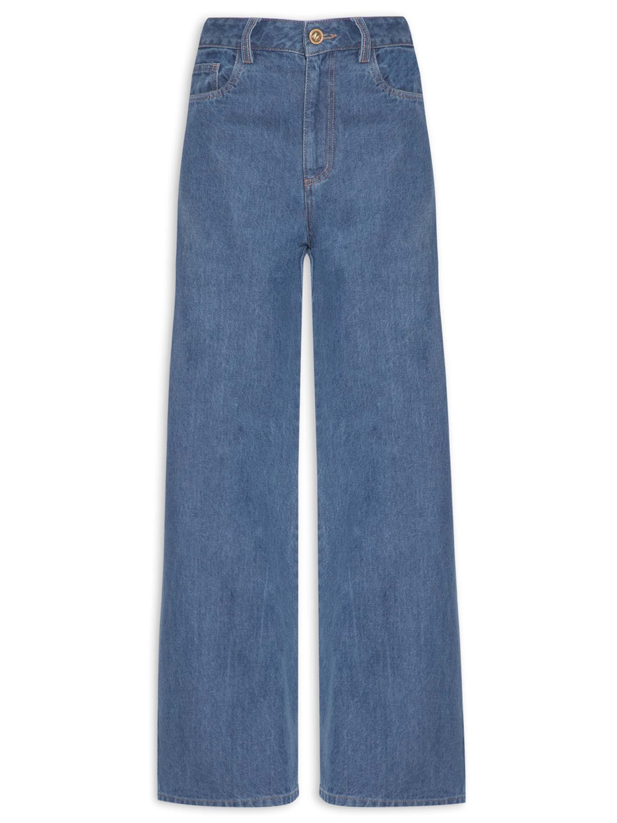 Calça Feminina Jeans Bem Querer - Azul