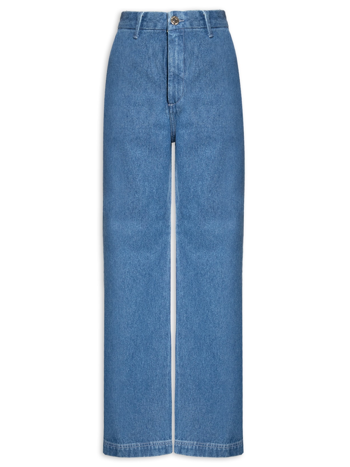 Calça Feminina Jeans Boot 70'S Baby Blue - Azul