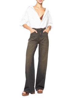 Calça Feminina Jeans Boot 70s - Marrom by ANIMALE JEANS