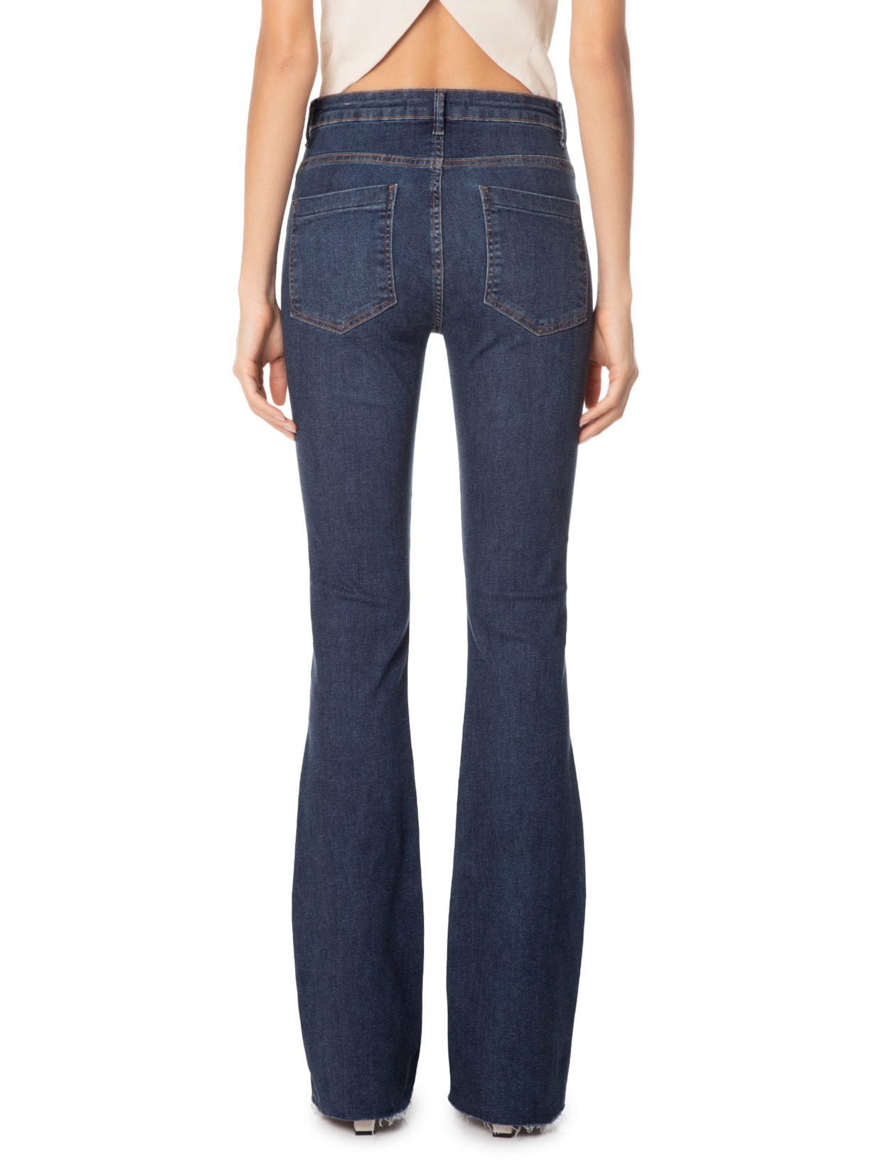 Calça Feminina Jeans Boot Basic Azul Animale