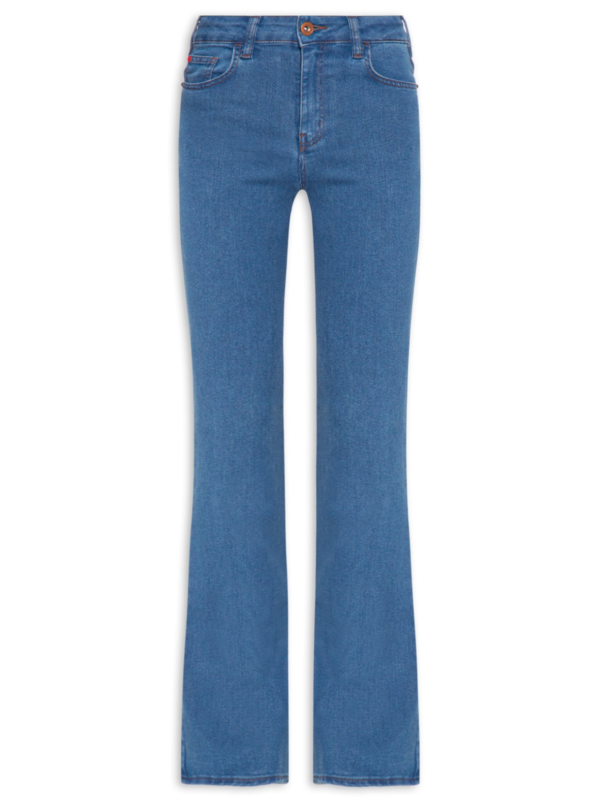 Calça Feminina Jeans Boot Cut - Azul
