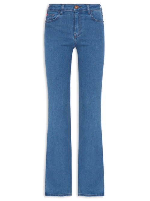 Calça Feminina Jeans Boot Cut - Azul