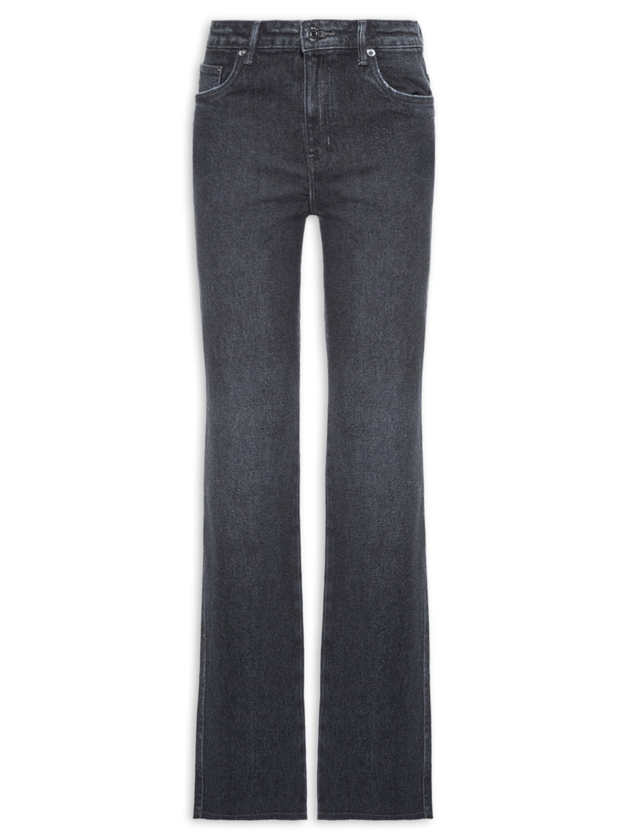 Calça Feminina Jeans Boot Vintage Black - Preto