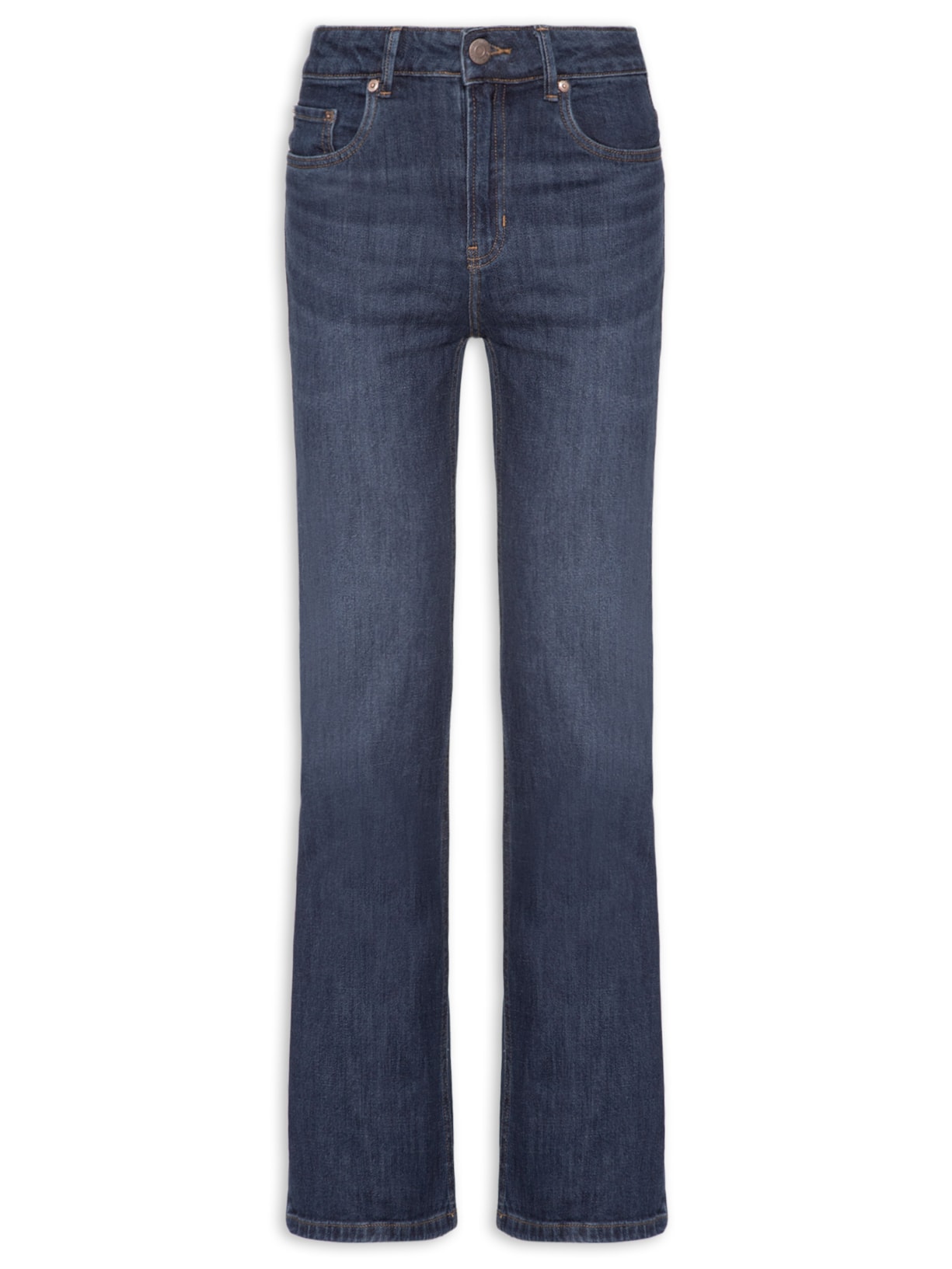 Calça Feminina Jeans Boot Vintage Escuro Azul Animale Jeans
