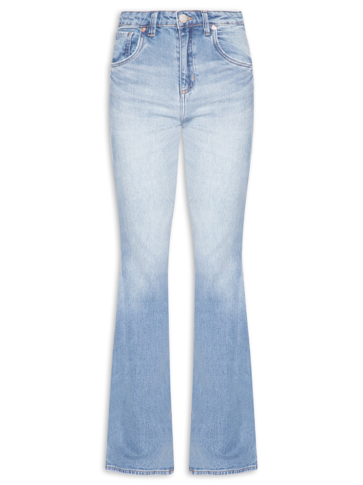 Calça Feminina Jeans Bootcut Nova York Basic Azul Animale Jeans