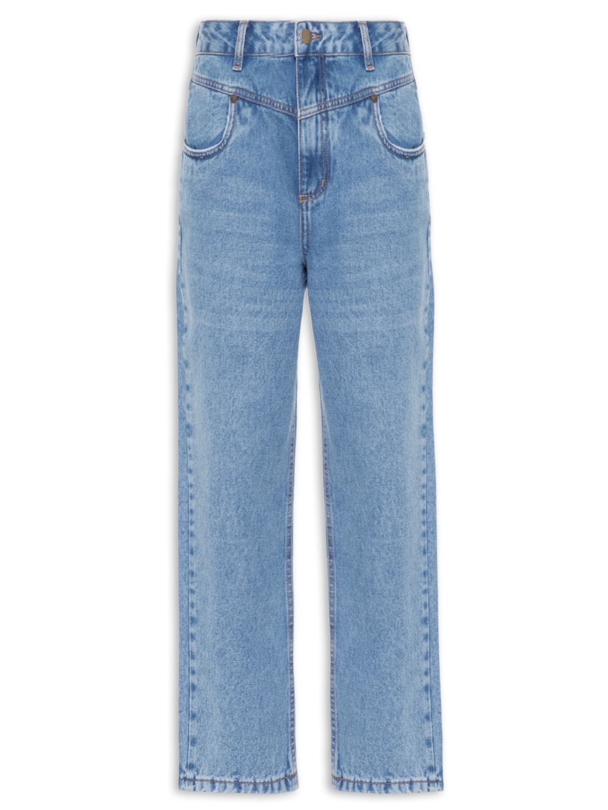 Calça Feminina Jeans Cachoeira - Azul