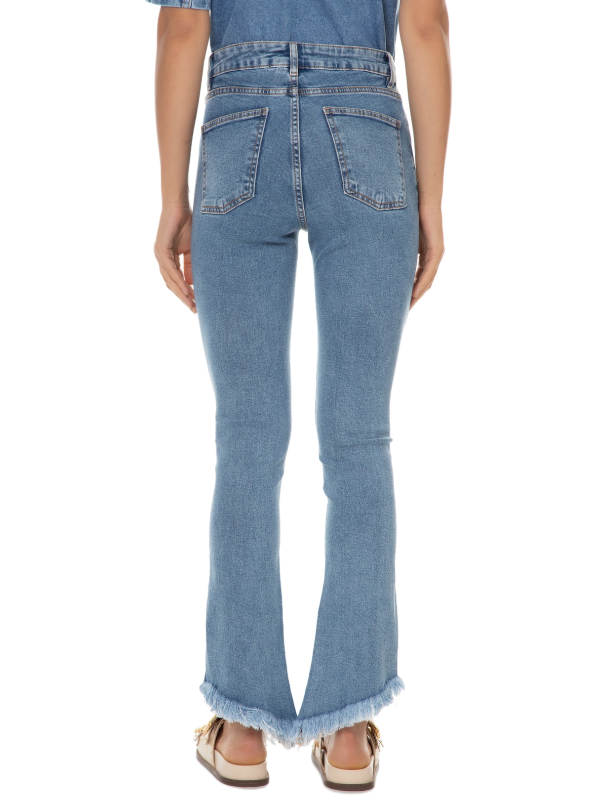 Calça Feminina Jeans Camille Azul Mixed