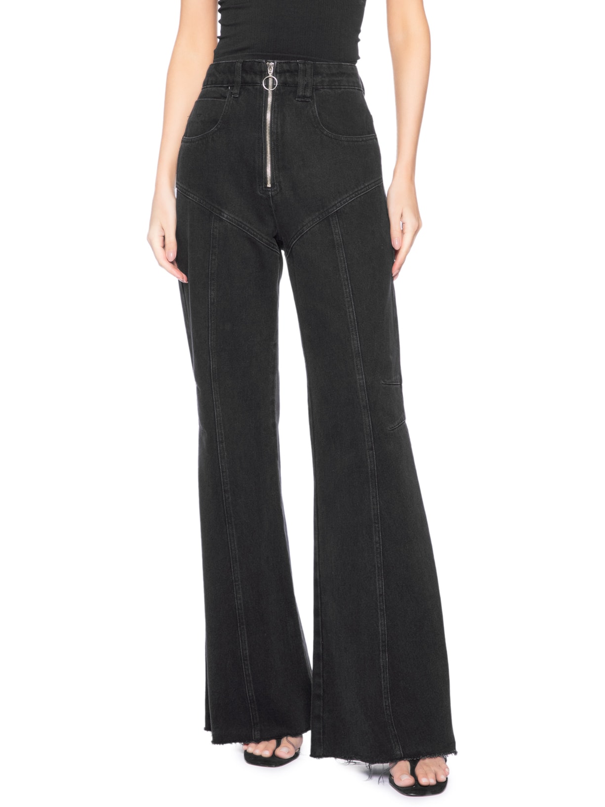 Calça Feminina Jeans Celia Preto Nk