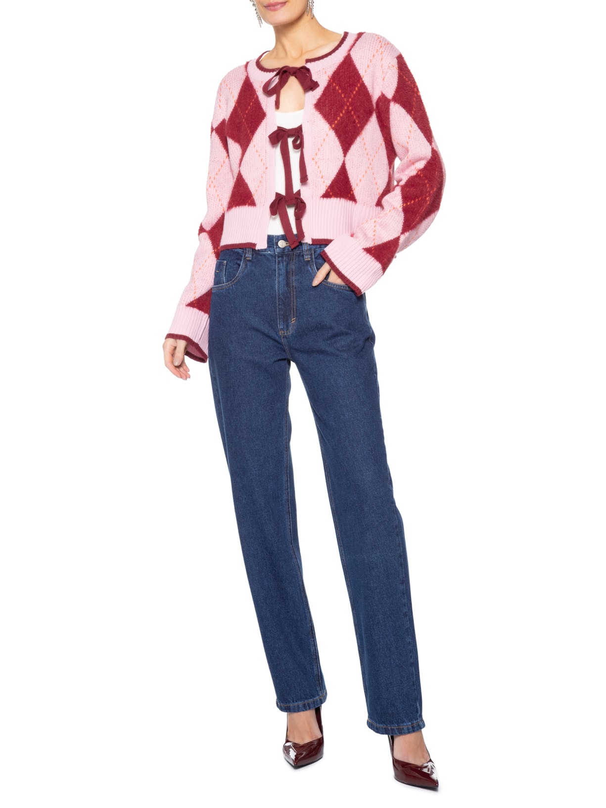 Calça Feminina Jeans Coolest Bob Azul Nk