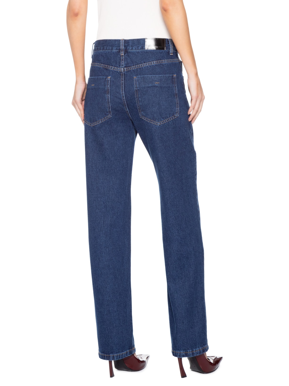 Calça Feminina Jeans Coolest Bob Azul Nk