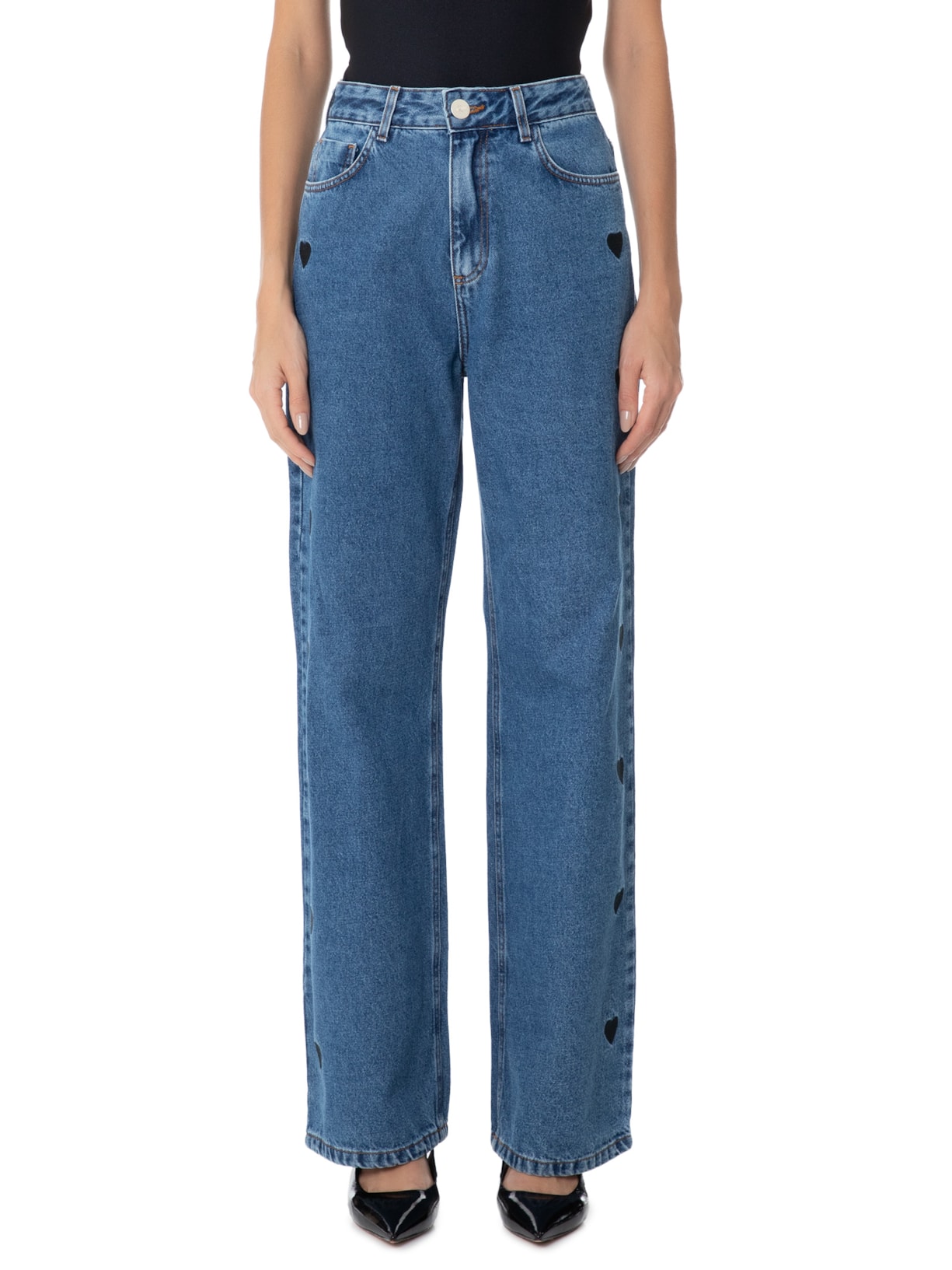 Calça Feminina Jeans Cora Azul Nxt Lvl