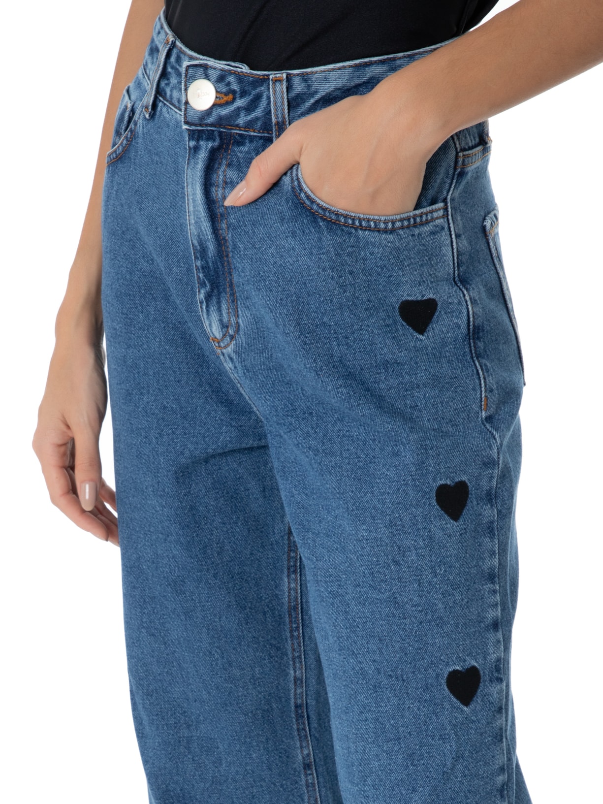 Calça Feminina Jeans Cora Azul Nxt Lvl