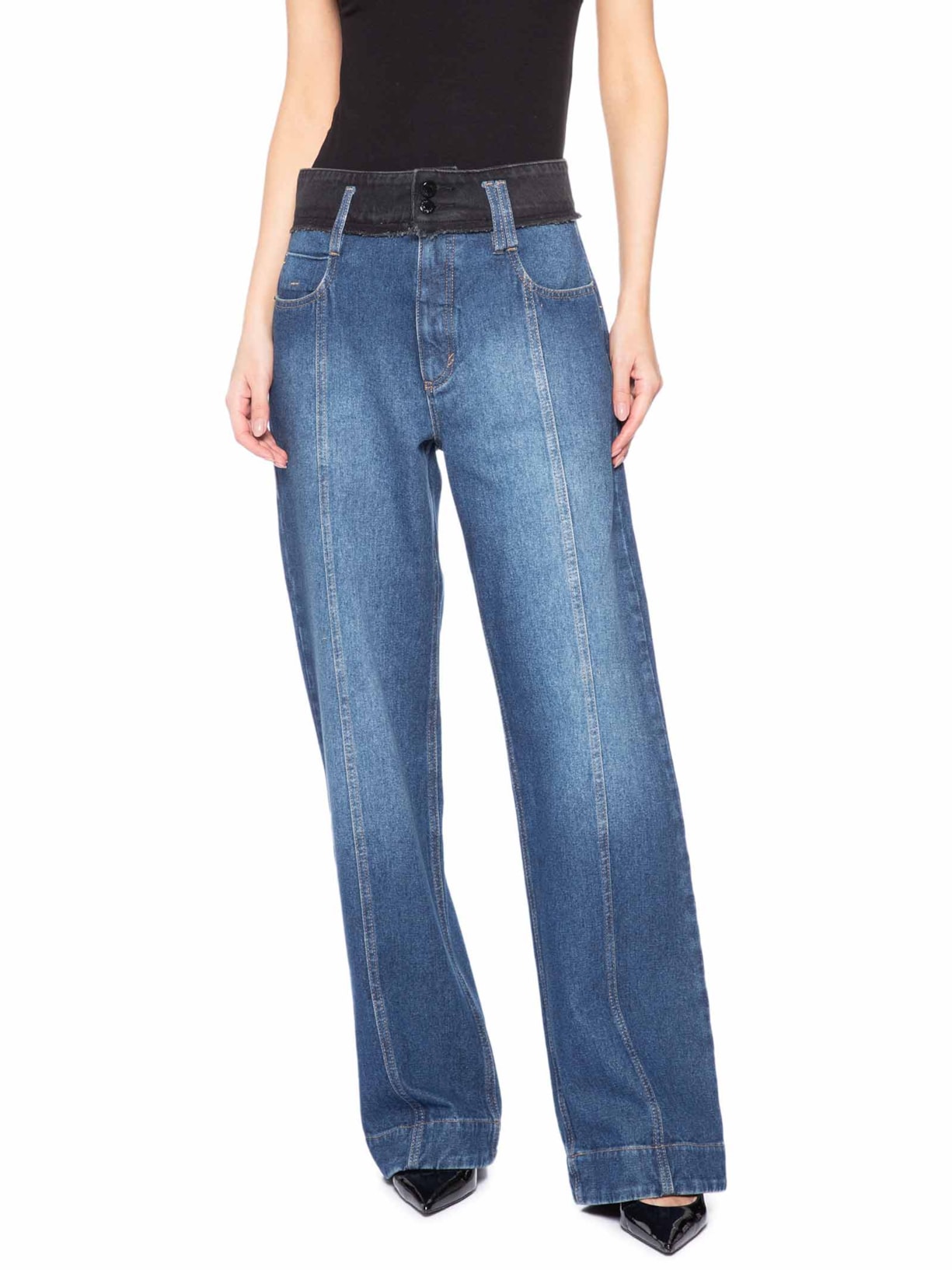 Calça Feminina Jeans Ember – Azul Nk