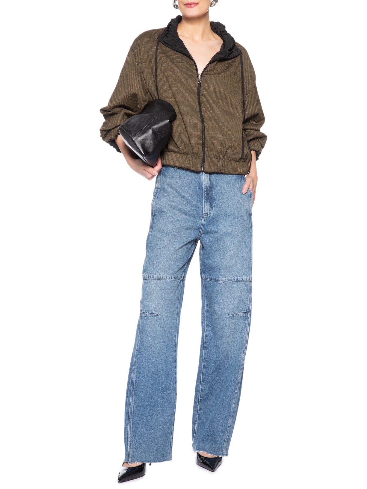 Calça Feminina Jeans Emilia Azul Nk