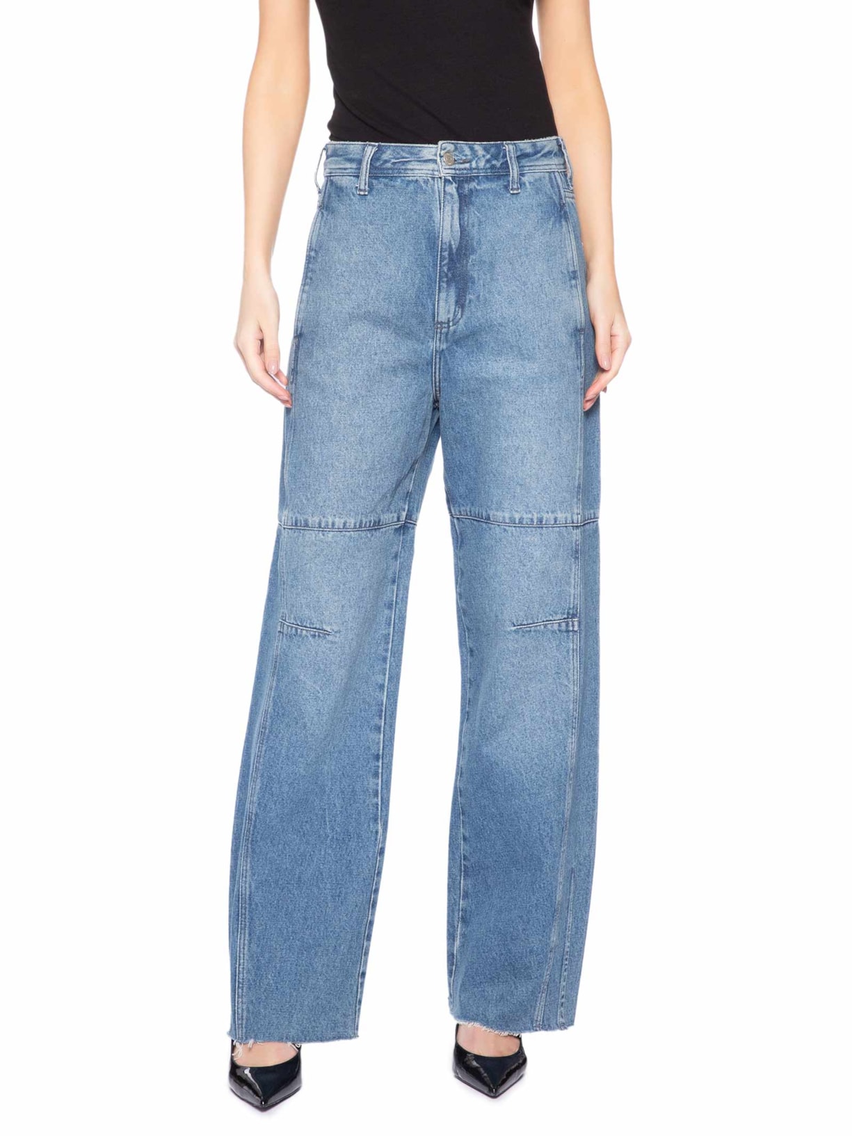 Calça Feminina Jeans Emilia Azul Nk