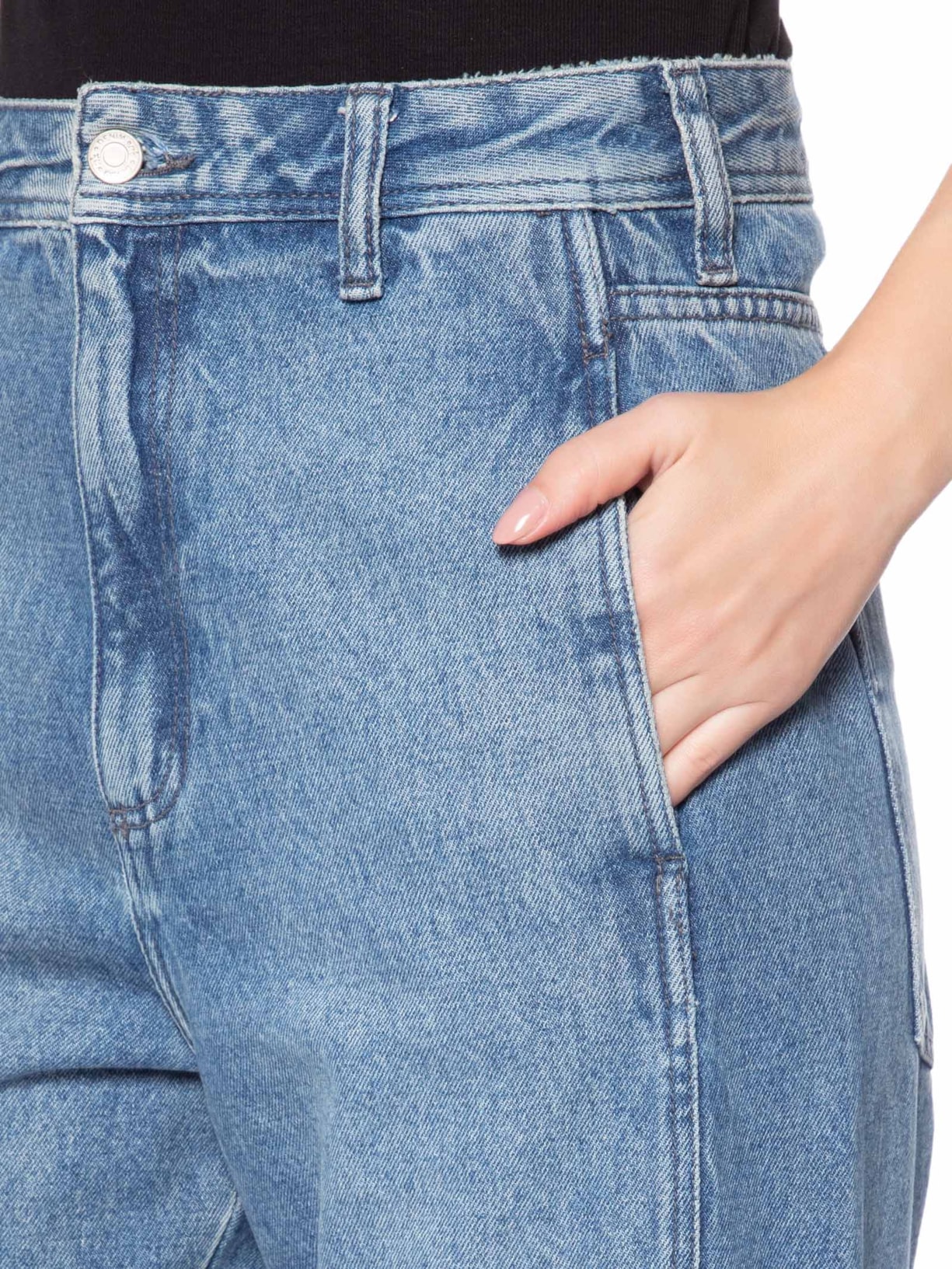 Calça Feminina Jeans Emilia Azul Nk