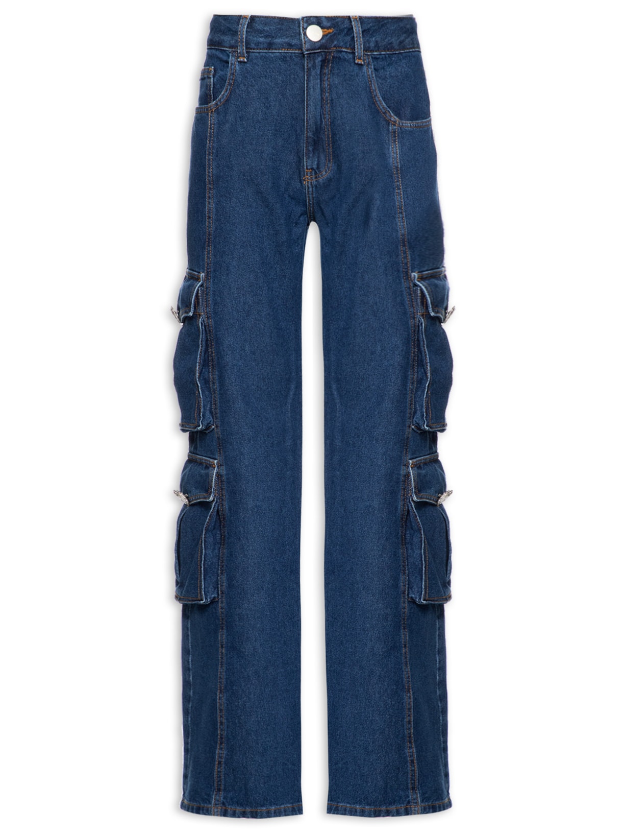 Calça Feminina Jeans Emmy - Azul