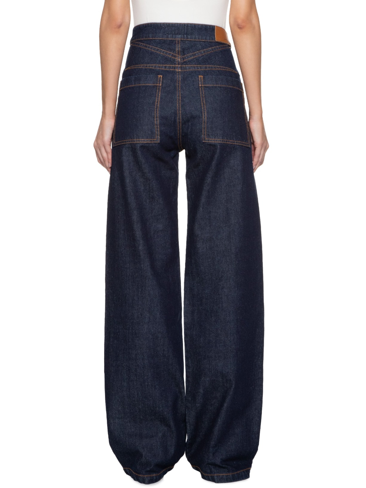 Calça Feminina Jeans Faye Azul Andrea Bogosian