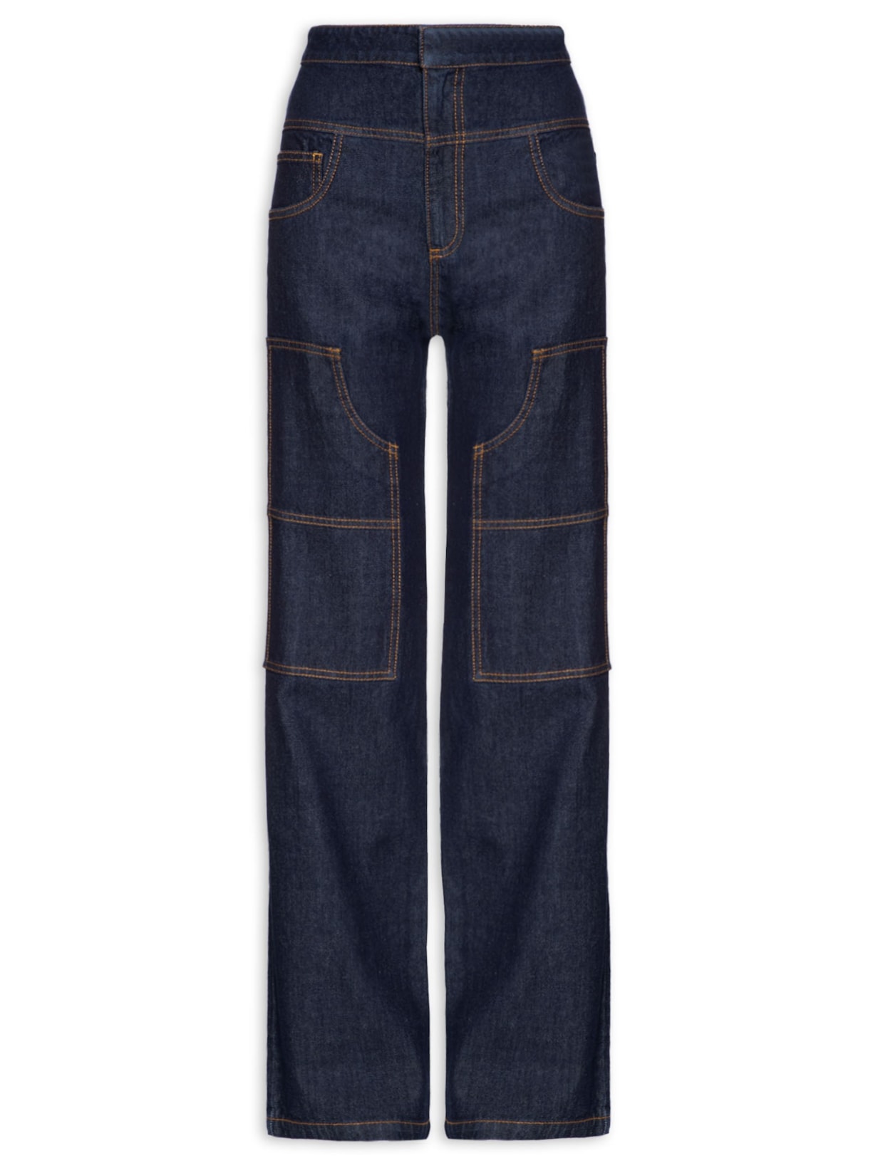 Calça Feminina Jeans Faye Azul Andrea Bogosian