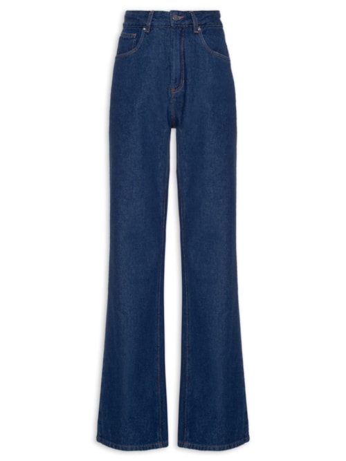 Calça Feminina Jeans Femme Vintage - Azul