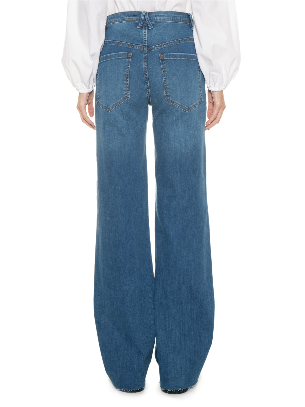 Calça Feminina Jeans Flare Azul Animale