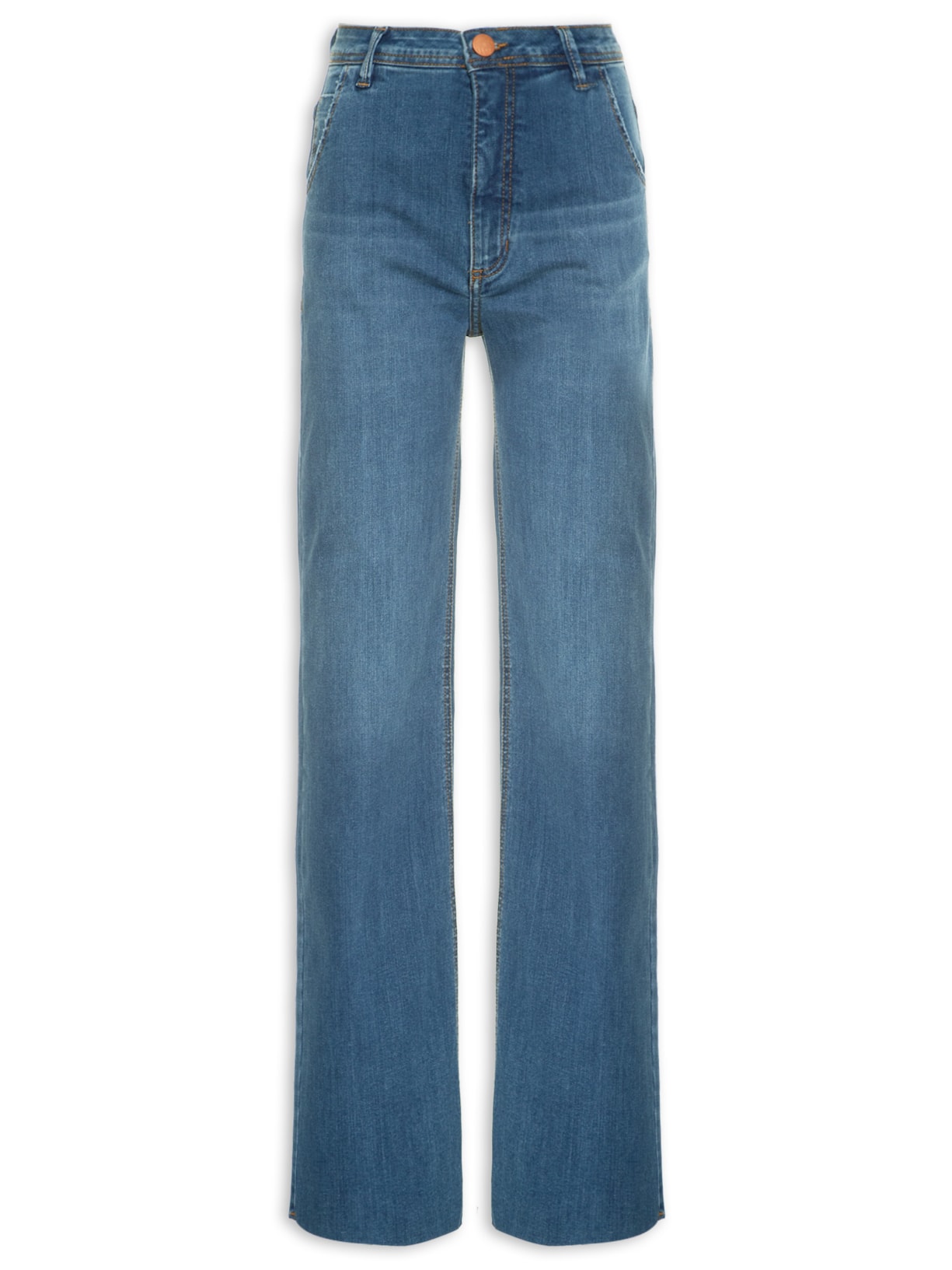 Calça Feminina Jeans Flare Azul Animale
