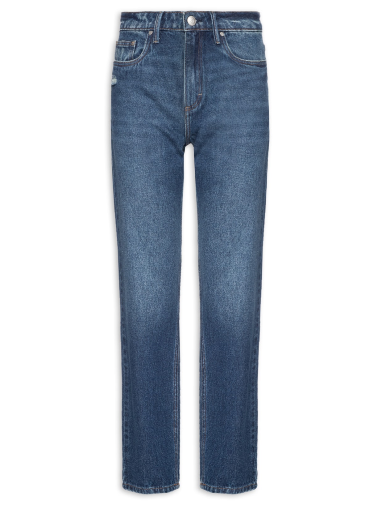 Calça Feminina Jeans Flashback Dark Blue - Azul