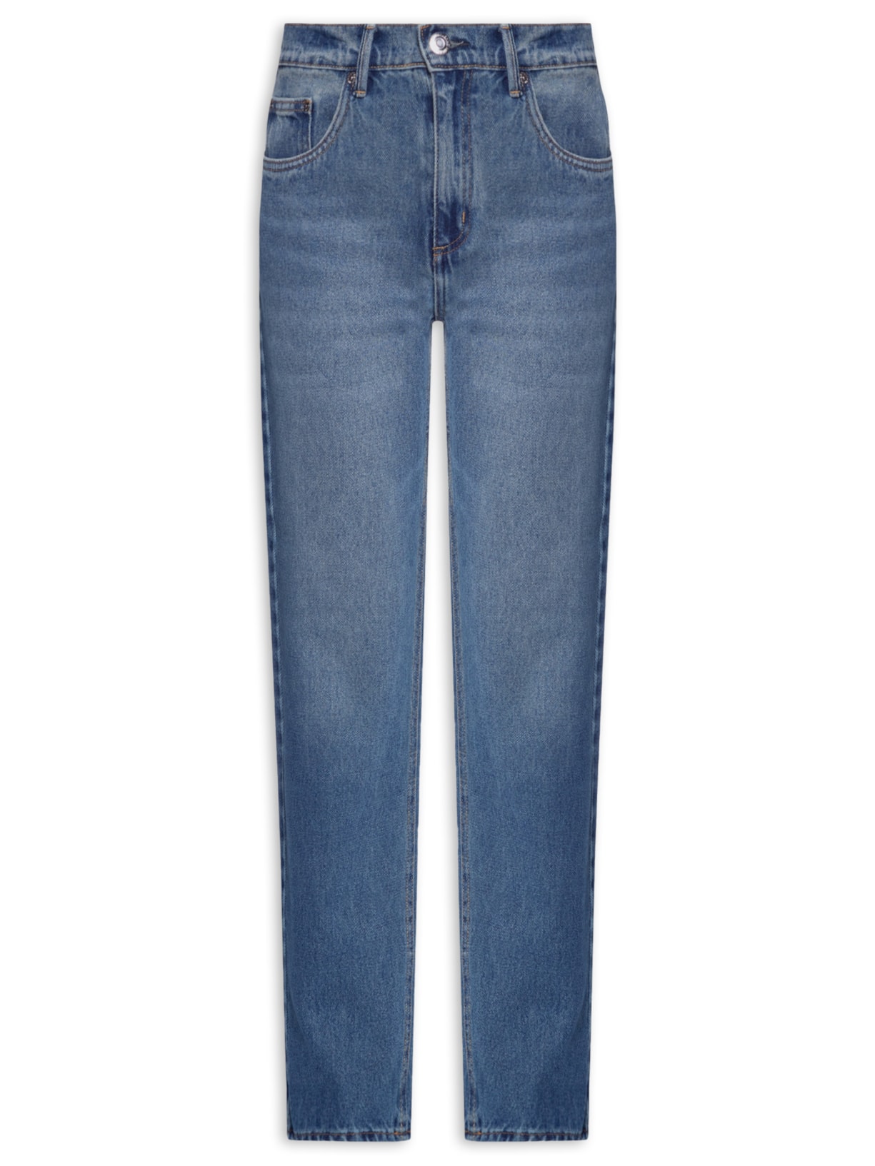 Calça Feminina Jeans Flashback Dark Blue - Azul