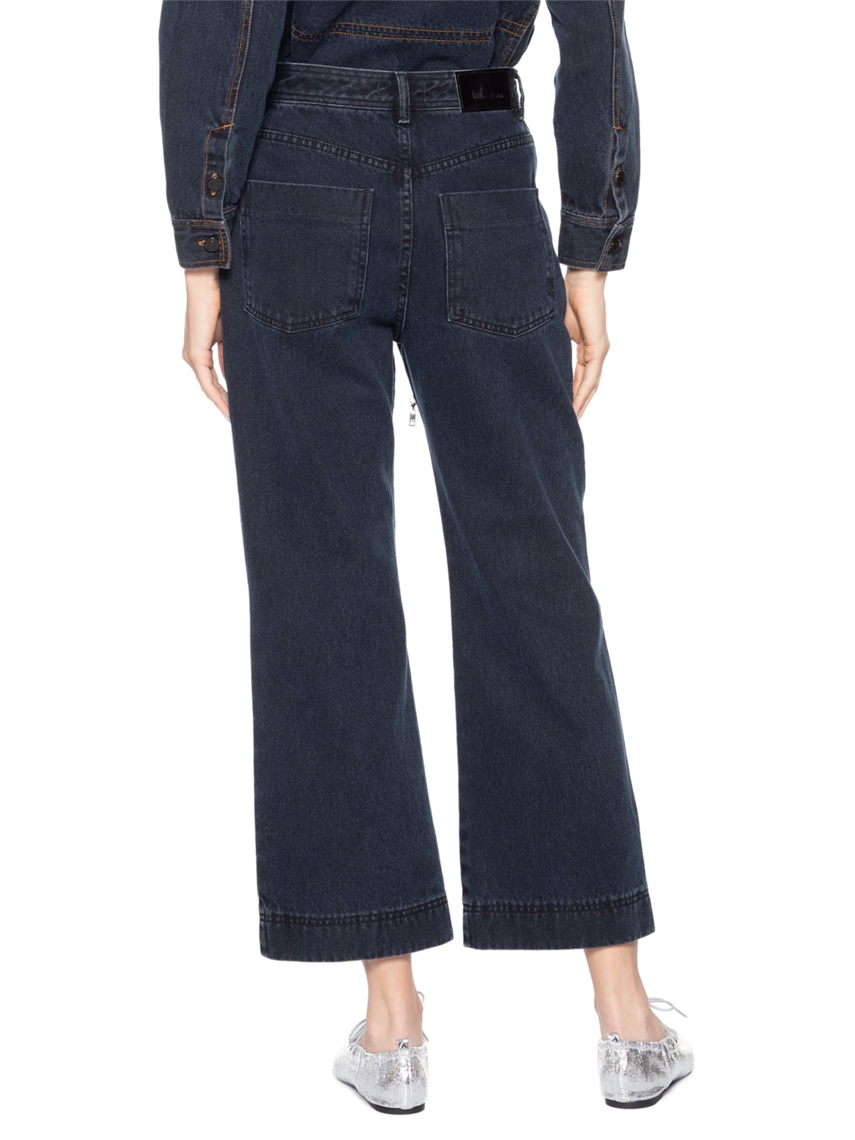 Calça Feminina Jeans Flow Azul Nk