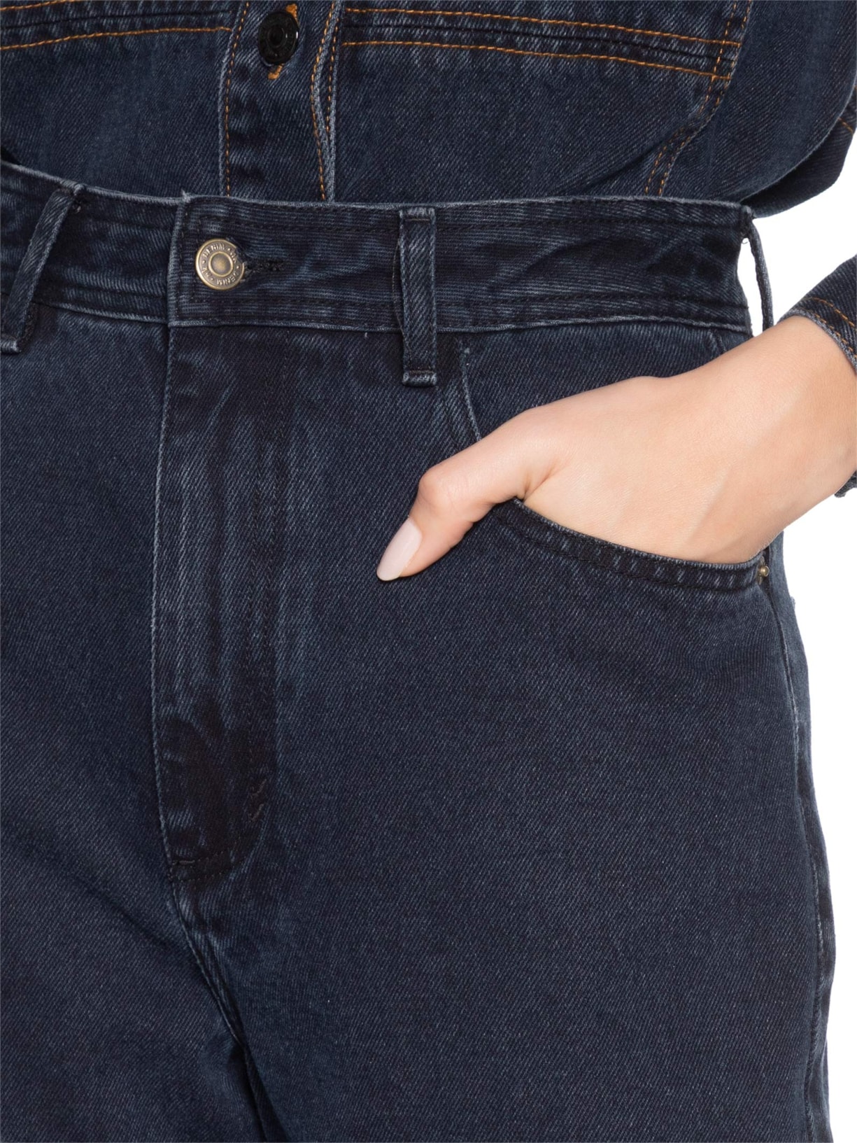Calça Feminina Jeans Flow Azul Nk