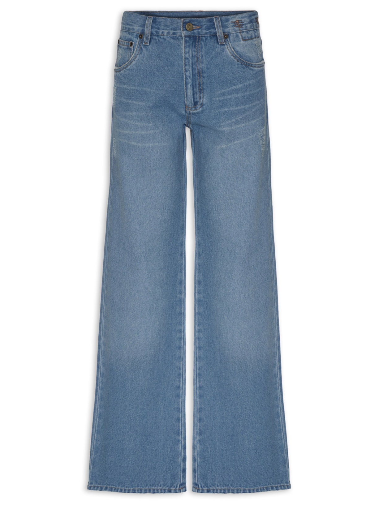 Calça Feminina Jeans Gols - Azul