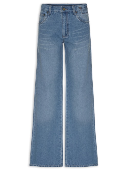 Calça Feminina Jeans Gols - Azul