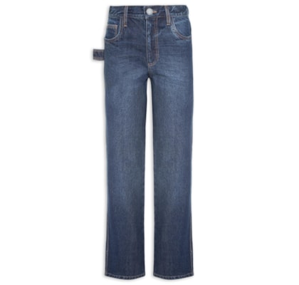 Calça Feminina Jeans Icky - Azul