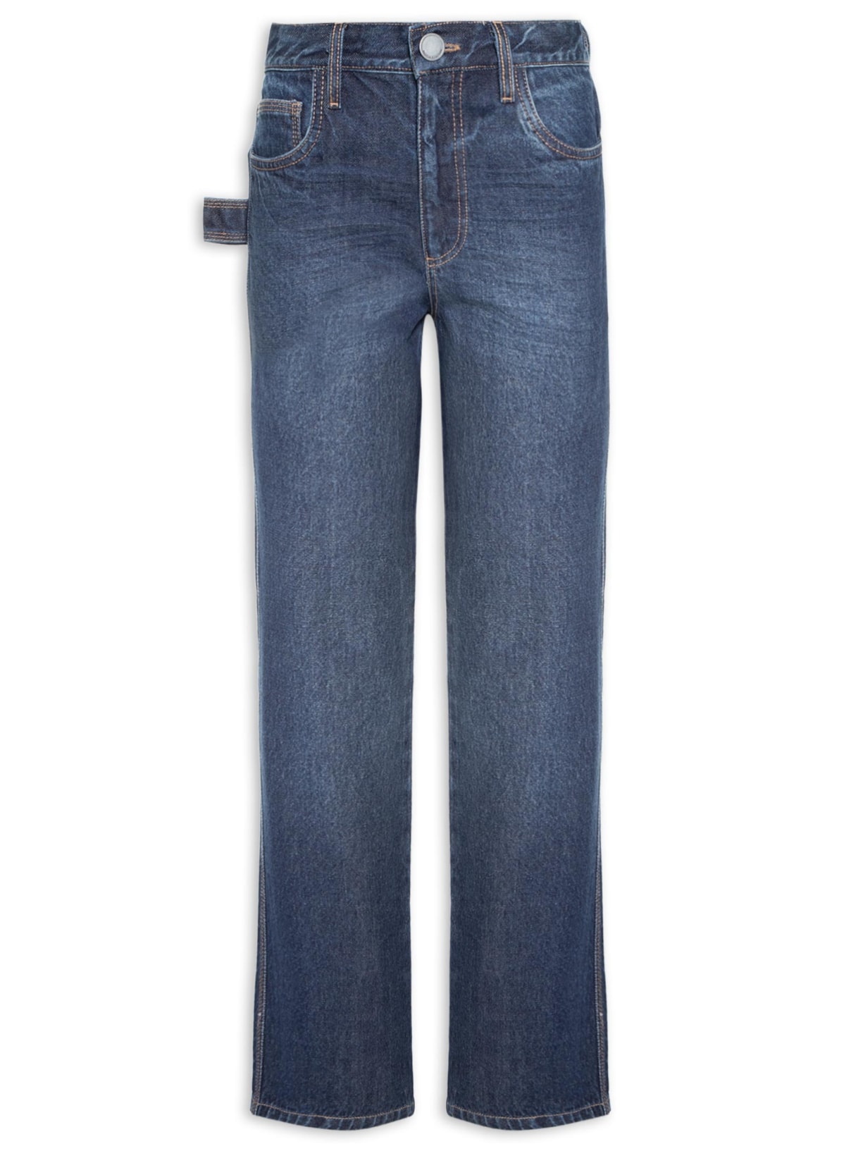 Calça Feminina Jeans Icky - Azul