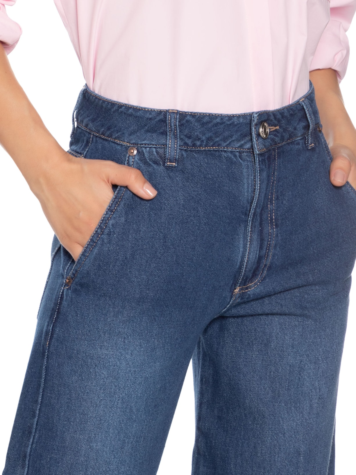 Calça Feminina Jeans Jasmine Azul Mixed