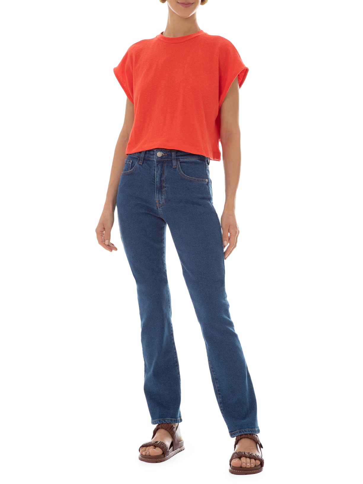 Calça Feminina Jeans Joatinga Azul Osklen