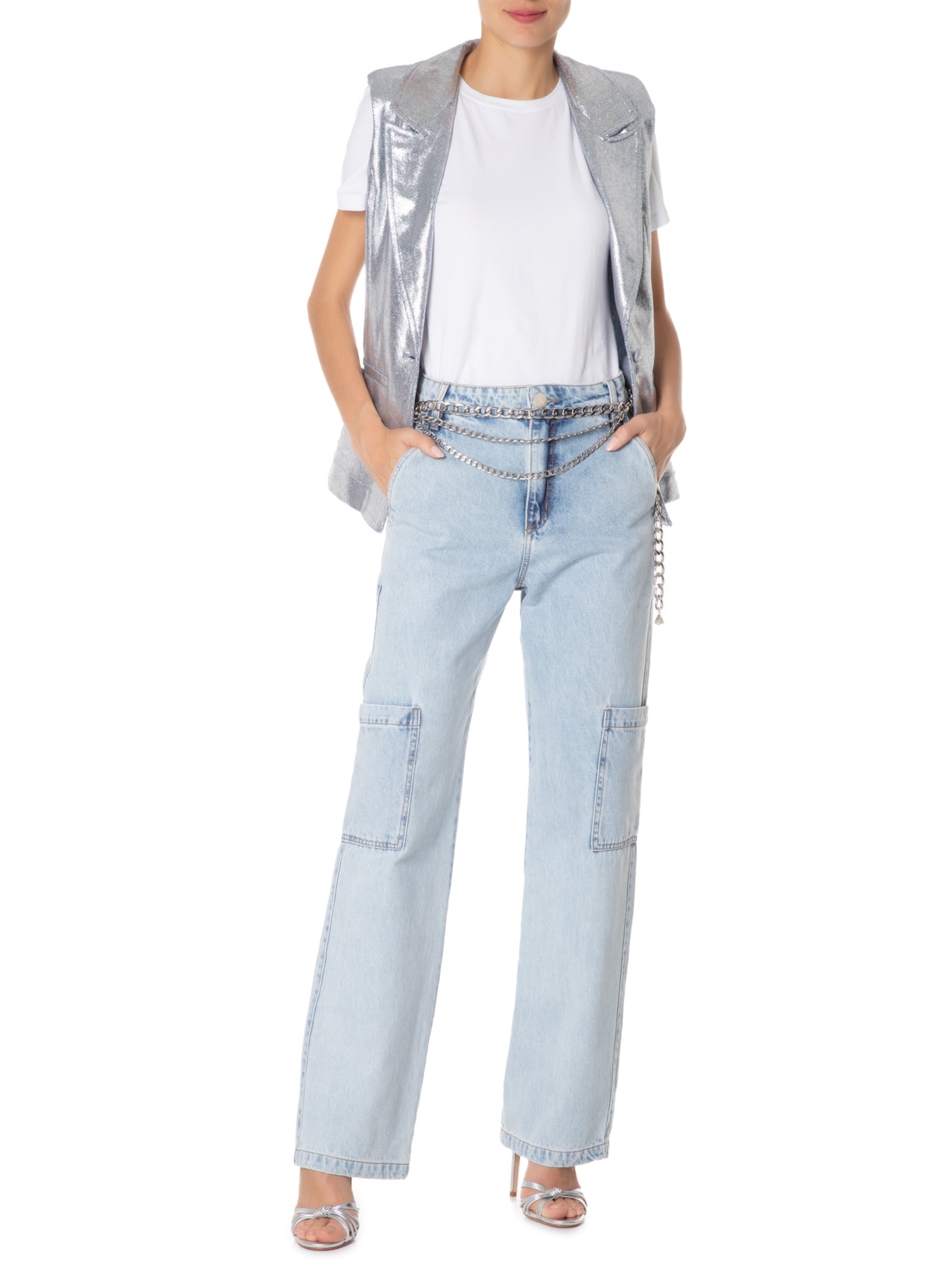 Calça Feminina Jeans Josie Azul Nxt Lvl