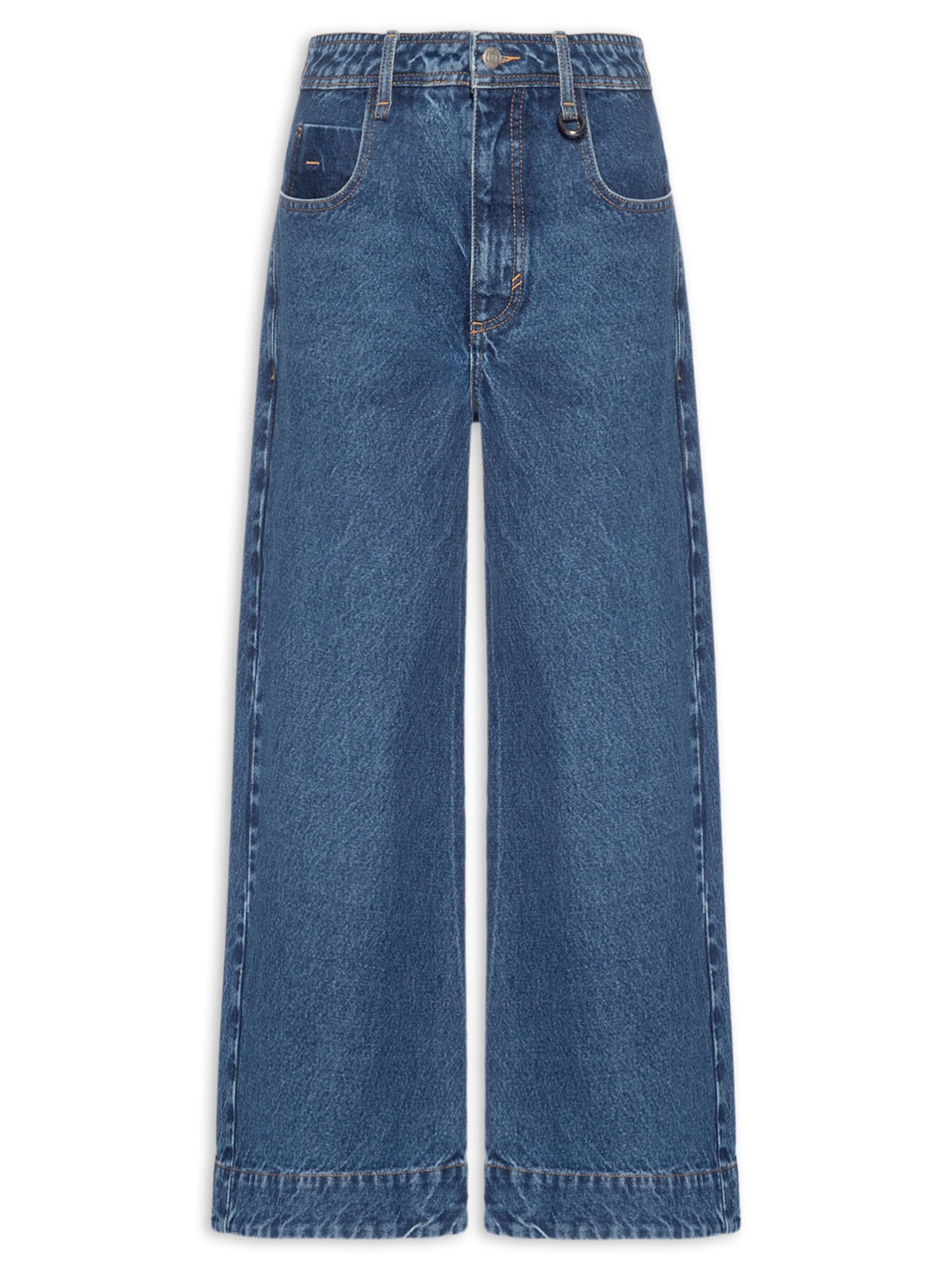 Calça Feminina Jeans June - Azul