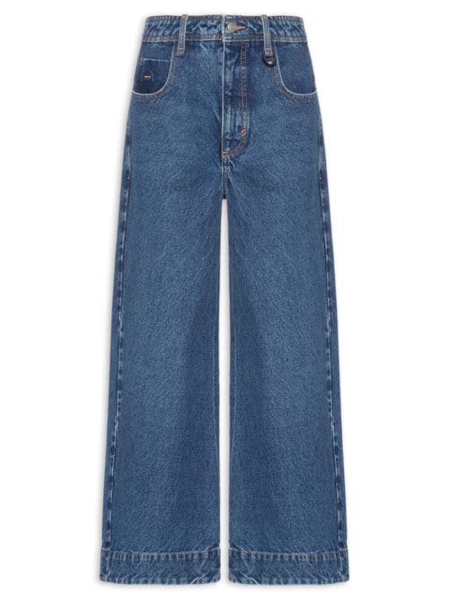 Calça Feminina Jeans June - Azul