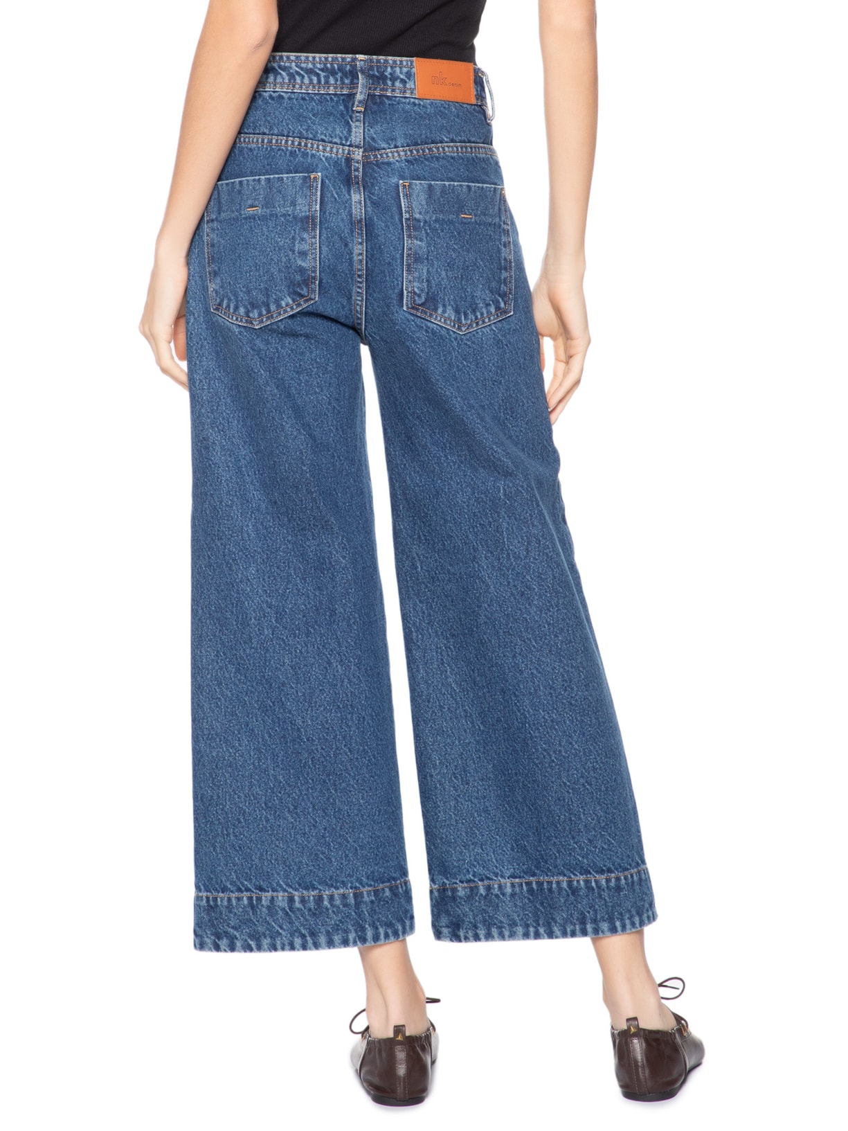 Calça Feminina Jeans June Azul Nk