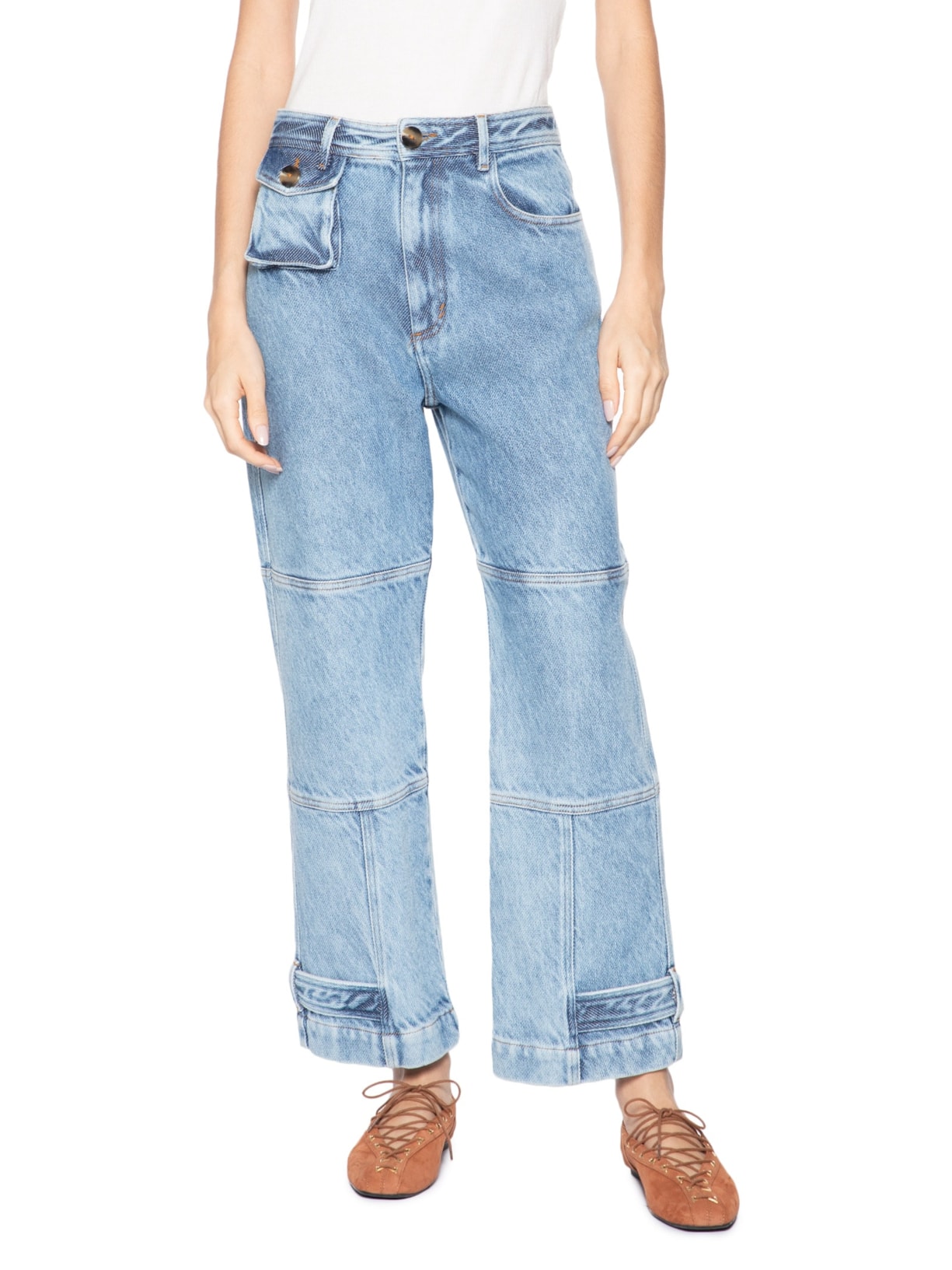 Calça Feminina Jeans Lexi Azul Nk