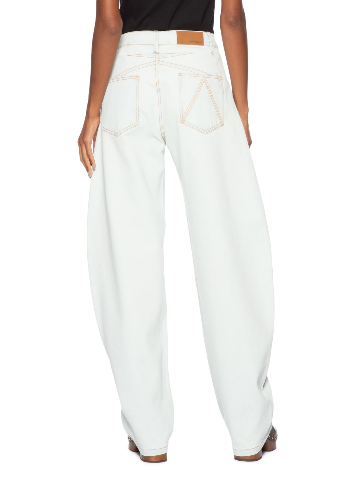 Calça Feminina Jeans Lidel Azul Andrea Bogosian