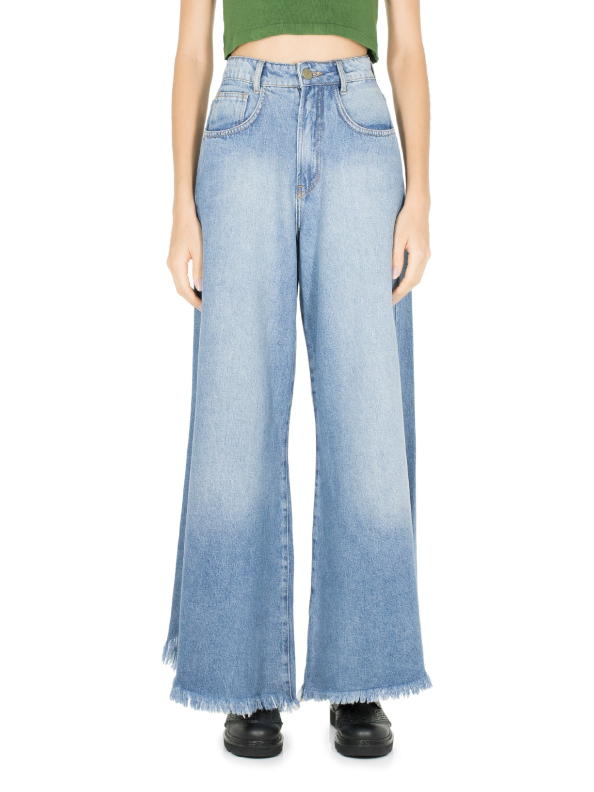 Calça Feminina Jeans Lisboa Azul Mixed