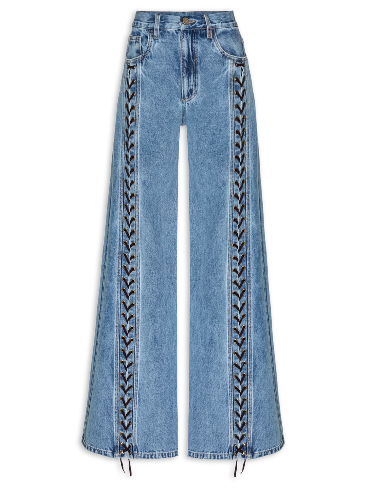 Calça Feminina Jeans London I26 - Azul