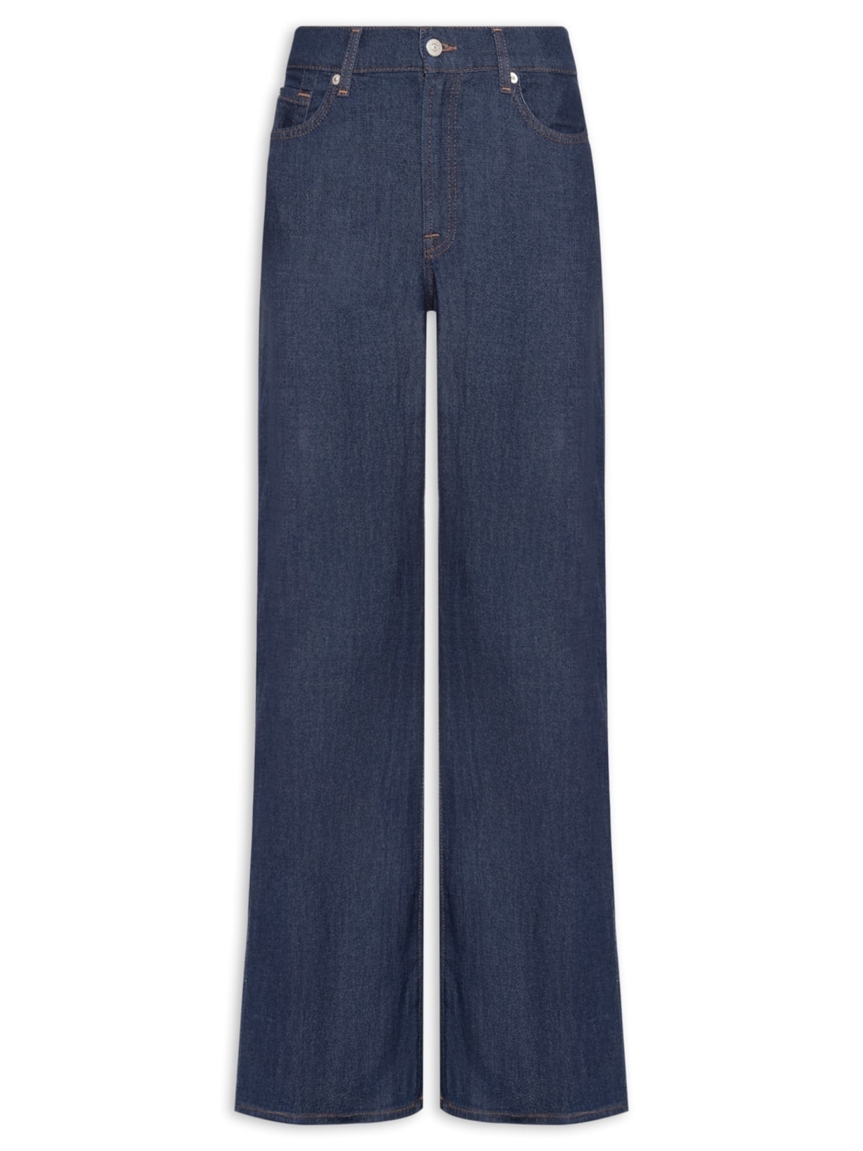 Calça Feminina Jeans Lotta Halona Azul 7 For All Mankind