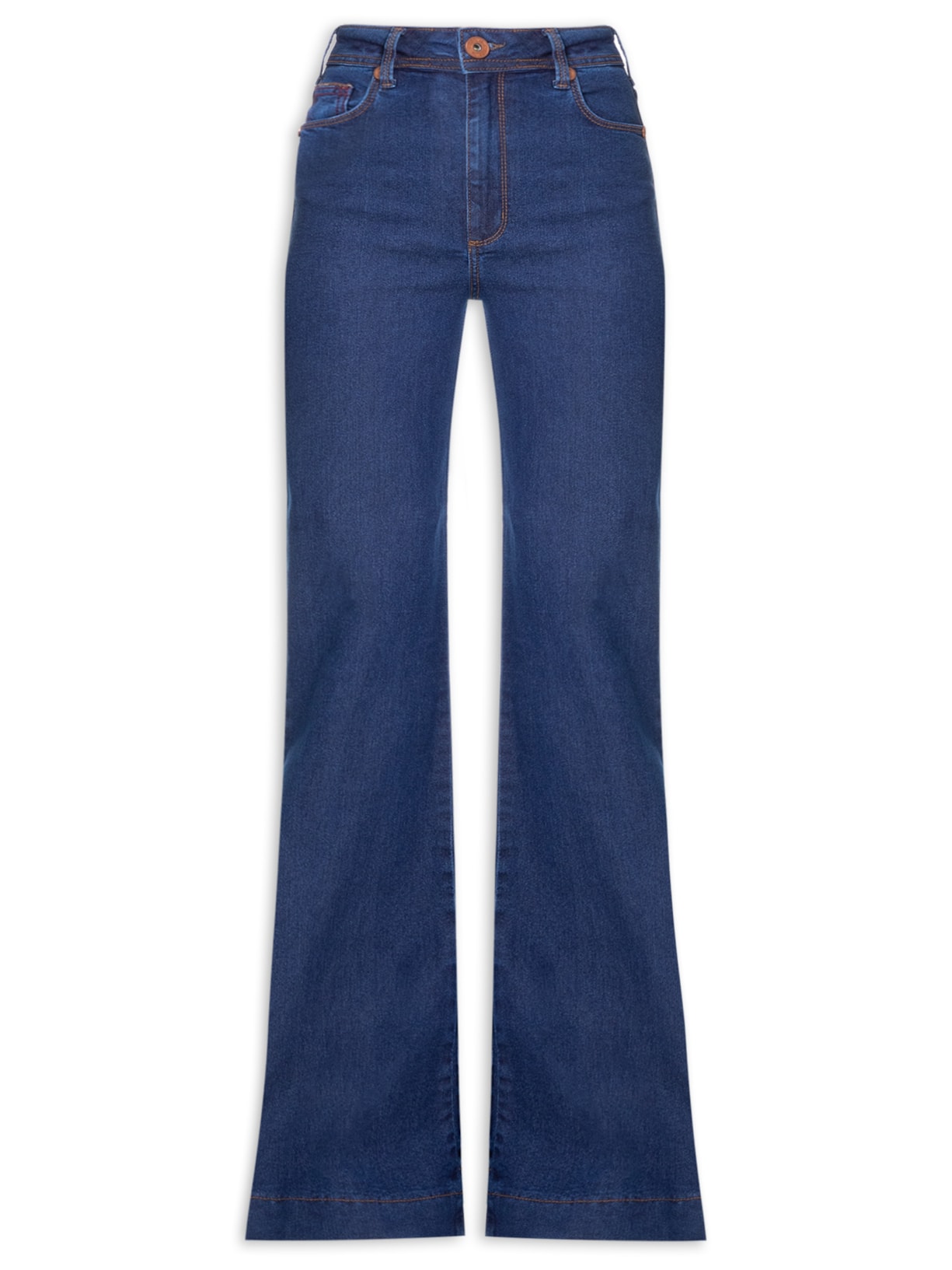 Calça Feminina Jeans Louise - Azul
