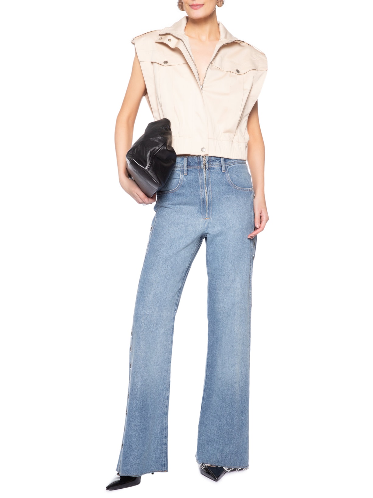 Calça Feminina Jeans Mabel – Azul Nk