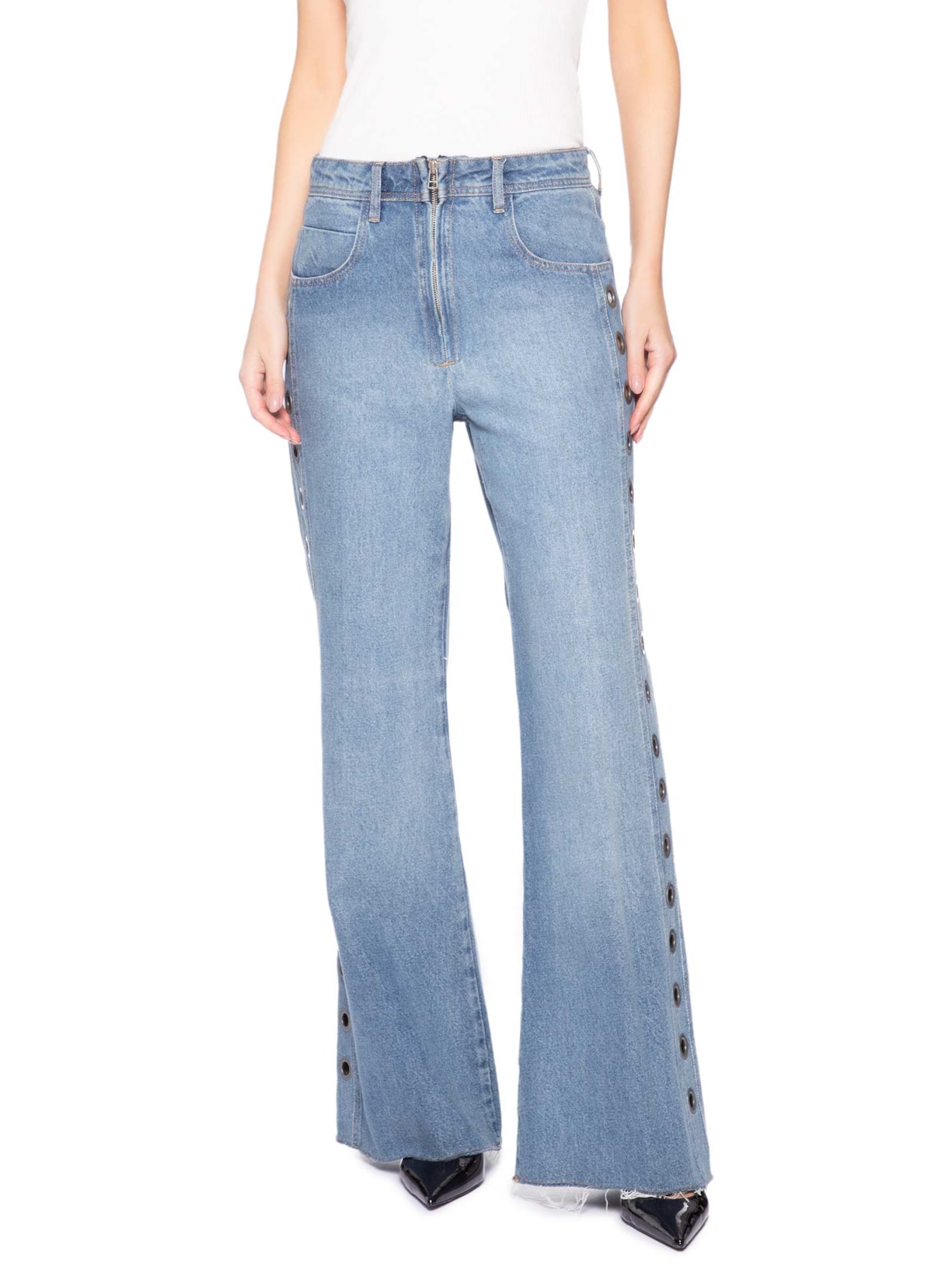Calça Feminina Jeans Mabel – Azul Nk