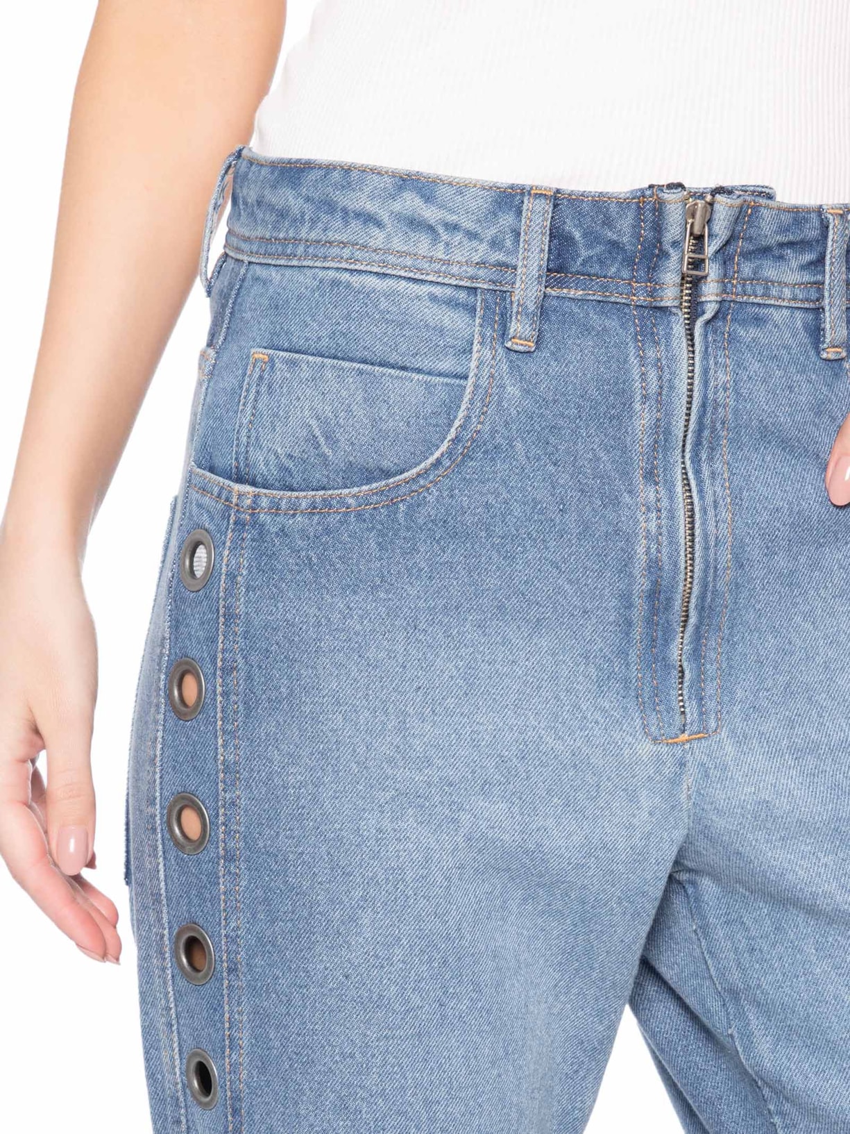 Calça Feminina Jeans Mabel – Azul Nk