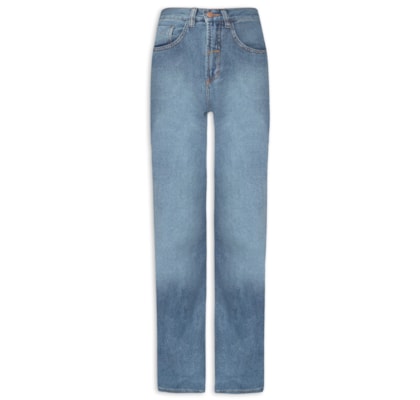 Calça Feminina Jeans Marcada - Azul